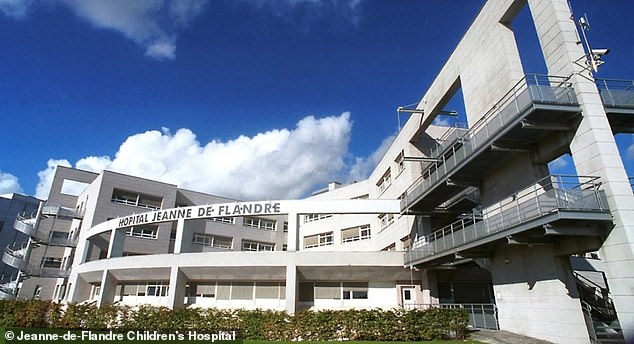 The horror unfolded at the Jeanne-de-Flandre Children's Hospital in the northern city of Lille