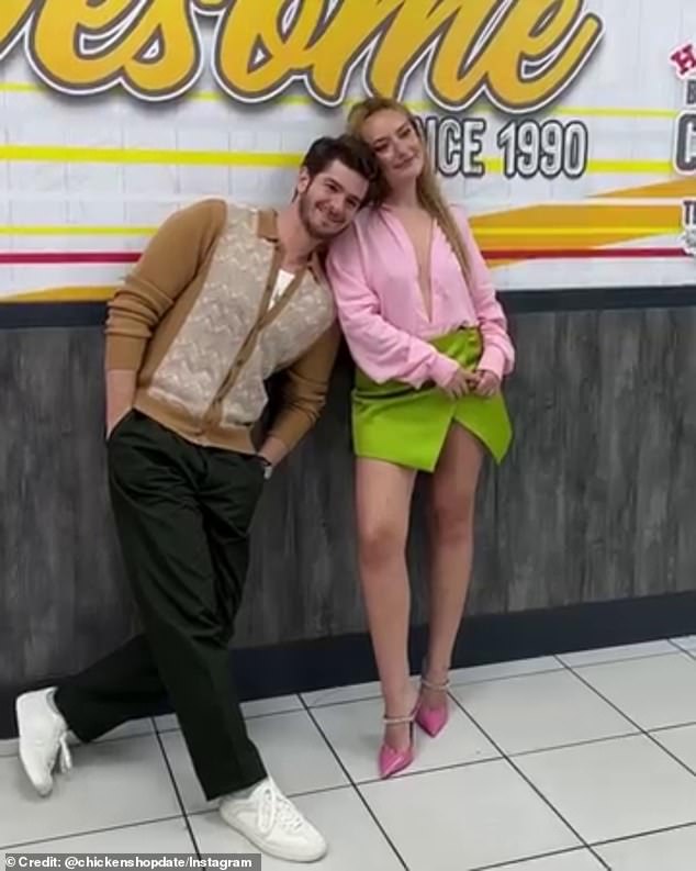 The star, 30, launched her YouTube series over a decade ago; pictured with Andrew Garfield