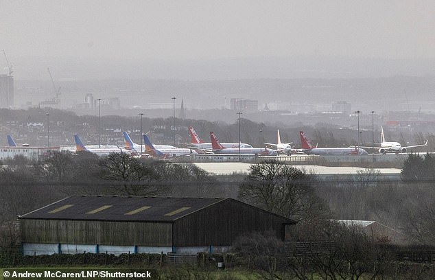 The knife was swiftly confiscated by the security chief, but the couple have said the blunder raises serious questions about safety. Pictured: Leeds Bradford airport in Yorkshire