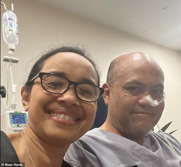 Noor expressed her relief that due to the urgency of the situation, the family managed to get through immigration, board an ambulance and reach a local A&E in under an hour.