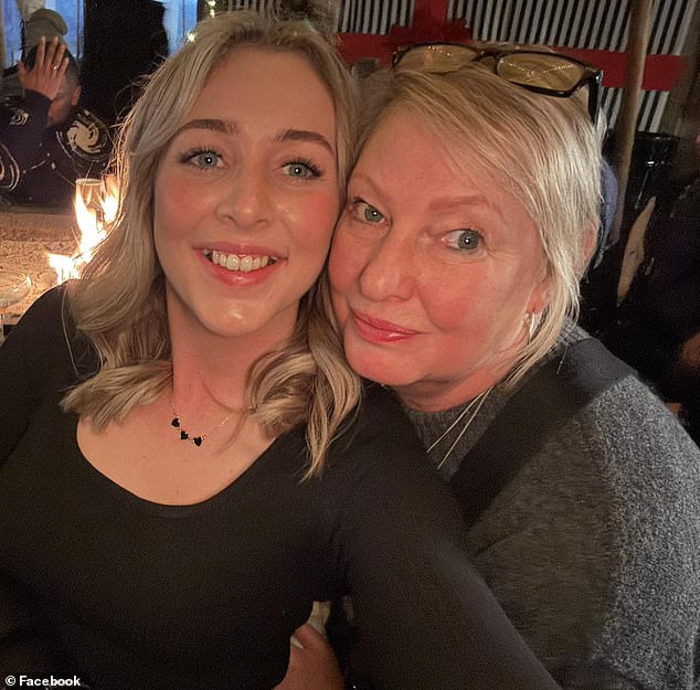 Her daughter Robyn Thomson, 32, (left) has spoken of how the deathly disease that stole her mother
