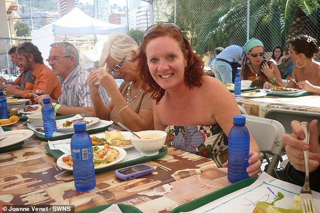 A British woman has been forced to sell her dream Spanish holiday villa after a squatter moved in and refused to leave. Joanne Venet (pictured), 61, says her ordeal began when a tenant refused to pay his ¿1,400 a month rent for the luxury villa near Benidorm earlier this year
