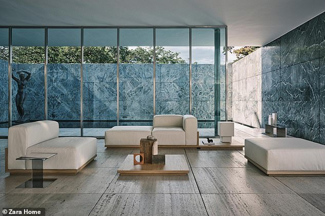 Van Duysen is also the creative brains behind the Zara Home collection; pictured