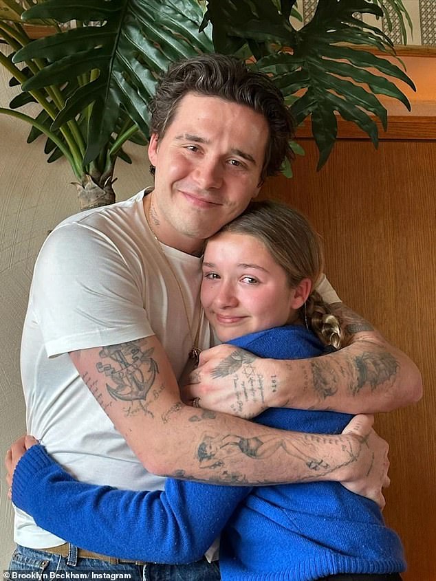 Harper Beckham will celebrate her fourteenth birthday on Thursday, but eldest brother Brooklyn's attendance remains doubtful amid a widening rift with their parents
