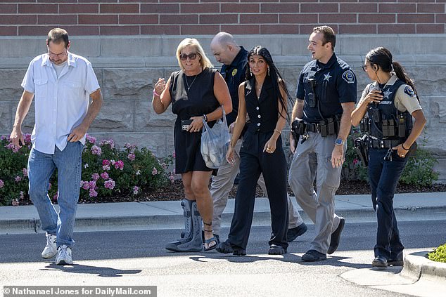 Kaylee Goncalves' sister Alivea Goncalves leaves Ada County Courthouse Wednesday