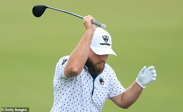 Tyrrell Hatton has become one of the poster boys for bad behaviour on the golf course, including this meltdown at last month's US Open
