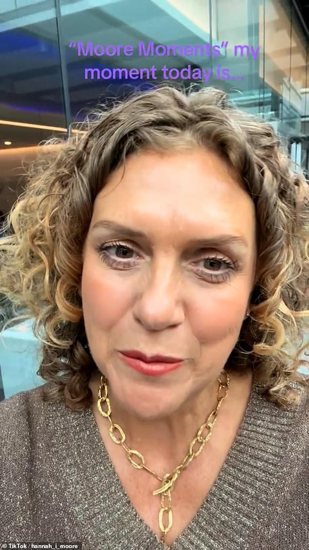 Hannah Ingram-Moore, 54, has started doling out motivational platitudes online on the social media platform, but not everyone has been impressed with her attempting a revamp