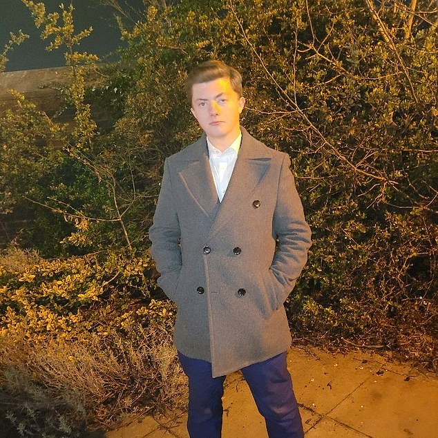 Ivan Zailac, 24, (pictured) ploughed into a 26-tonne truck at well over double the speed limit killing passenger Stephanie Nye-Diroyan, 21, in Enfield, north London , on October 23, 2022