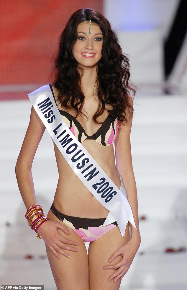 The Miss France 2007 runner-up and former Miss Limousin, who is currently pregnant, denied knowing the stranger