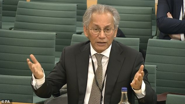 Samir Shah (pictured) spoke out as MasterChef was plunged into crisis last night when it emerged presenter John Torode had an allegation of misconduct upheld (file image)