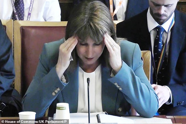 Under pressure: Rachel Reeves has been accused of a 'shocking grasp of detail' and ordered to correct the record after getting basic facts about one of her flagship pension reforms wrong