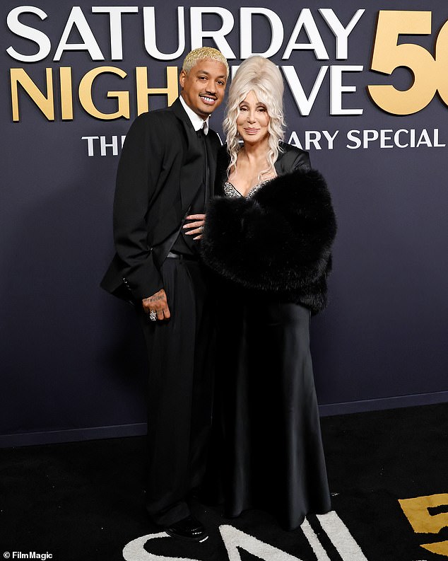 The pair met for the first time at Paris Fashion Week in October 2022. They were first seen holding hands in public a month later; Pictured in New York City in February
