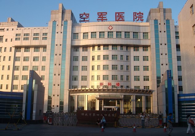 A medical facility in Urumqi, captial of Xinjiang province, is seen in this image