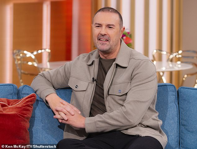 The woman, whose identity has not been revealed, has previously been in relationships with men (Christine's ex Paddy pictured in January)