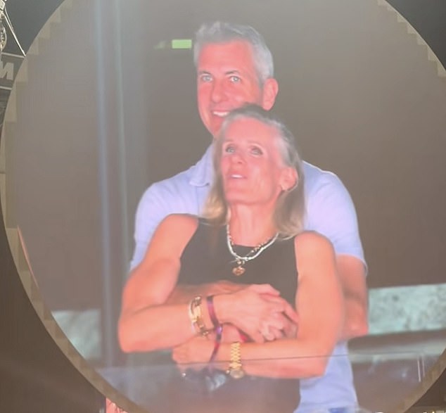 Kristin Cabot was caught in a moment of intimacy during a Coldplay concert in Boston with her boss Astronomer CEO Andy Byron (pictured together during the gig)