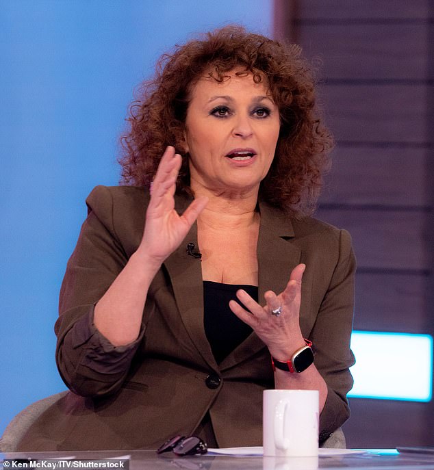 Panelist Nadia Sawalha (pictured) has also spoken out about how the change has affected her
