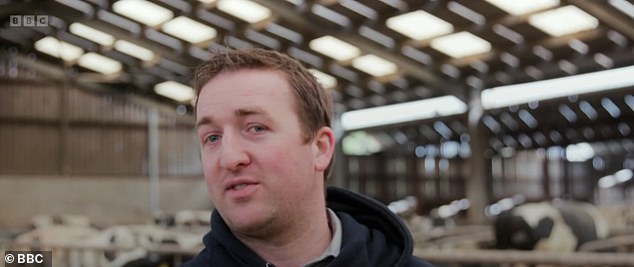 Countryfile viewers were left appalled by cow farming scenes that aired on the show on Sunday night - and blasted the BBC for the 'cruel celebration of factory farming'