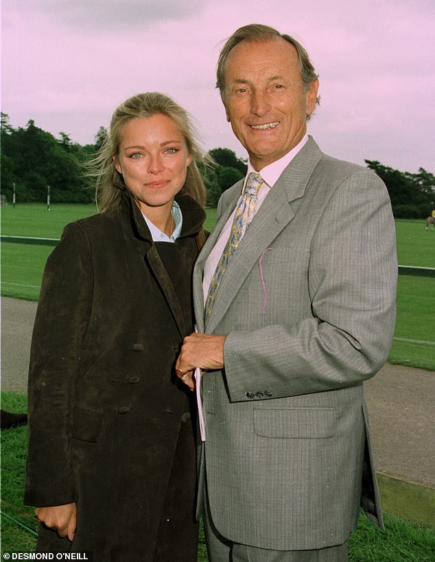 Coupling star Sarah Alexander's former lover Gerald Harper had died aged 96