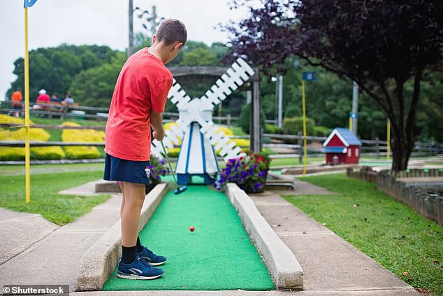 Kent County Council (KCC)'s spending includes funding numerous days out for child migrants, including £55.50 at Mr Mulligans Crazy Golf (Stock image)