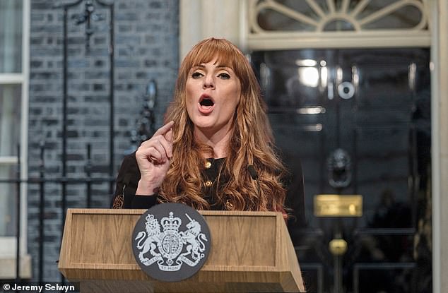 'Angela Rayner narrows her eyes and grips the podium outside No 10. The moment calls for plain speaking – and plain speaking, she tells herself, is what she does best,' writes Daniel Hannan