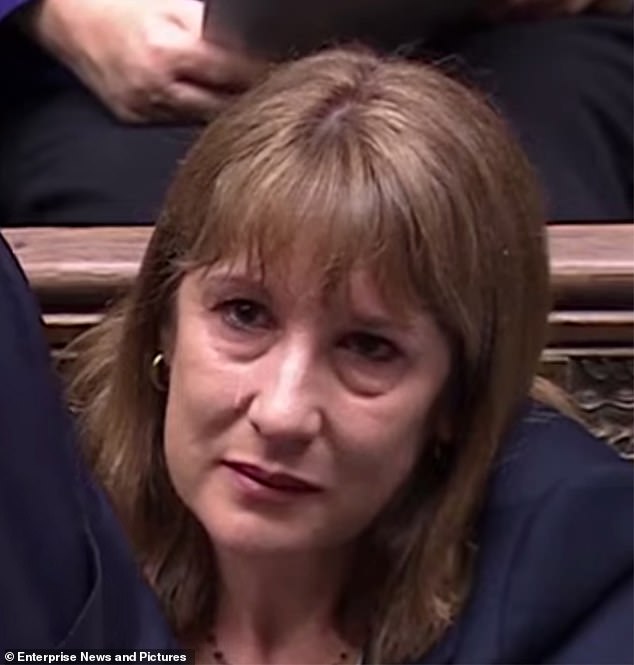The moment a tear runs down Chancellor Rachel Reeves' cheek on Wednesday July 2
