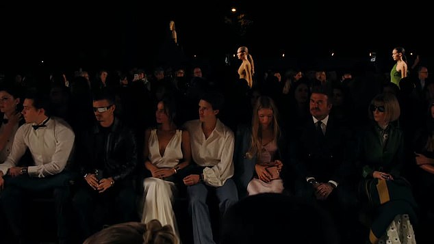 Prior to the fall-out, the family were pictured together in September at Victoria's Paris Fashion Week show, where the image in Brooklyn's birthday post was taken
