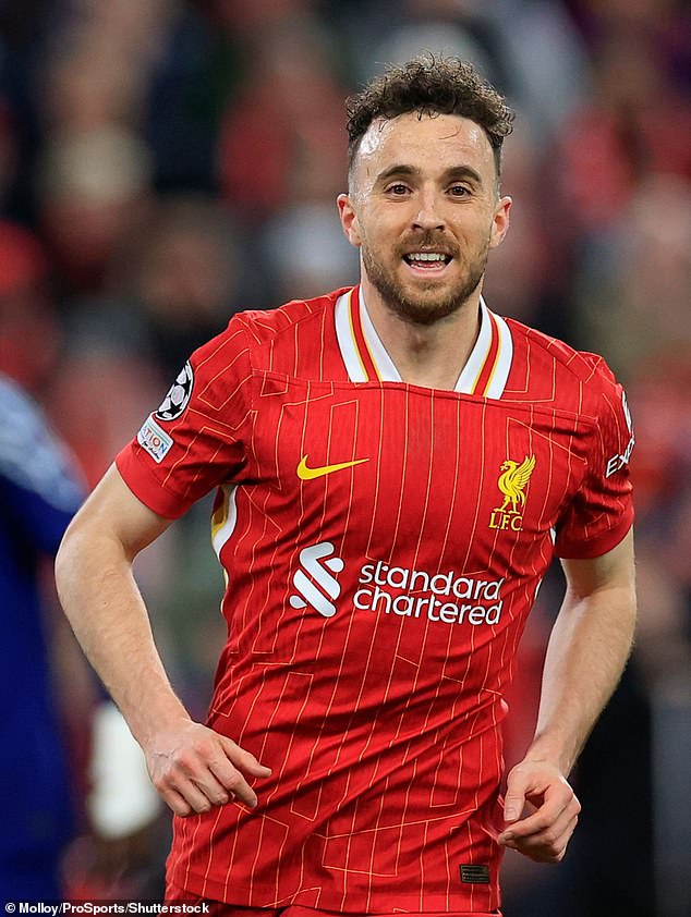 The former footballer, 50, said he was 'devastated' over the news as he shared an update to his Instagram Story (Diogo pictured in March)