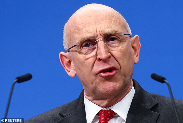 Defence Secretary John Healey (above) was briefed in April about the likely outcome of the Ministry of Defence's review into the Afghan airlift ¿ three months before the super-injunction was lifted, The Mail on Sunday can reveal