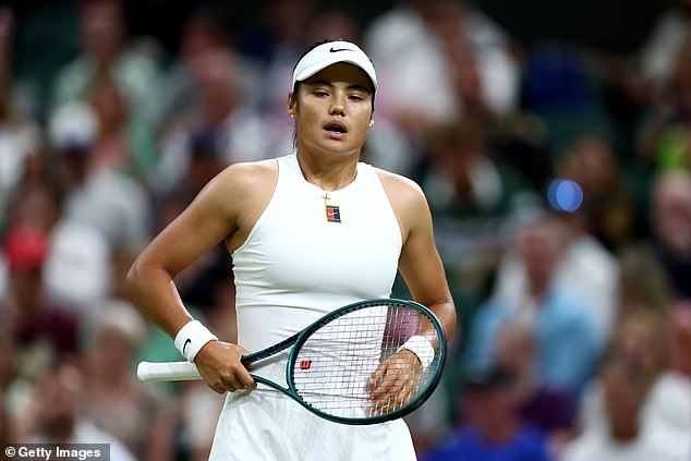 A defiant Emma Raducanu has vowed to ‘get straight back to work’ after he Wimbledon exit