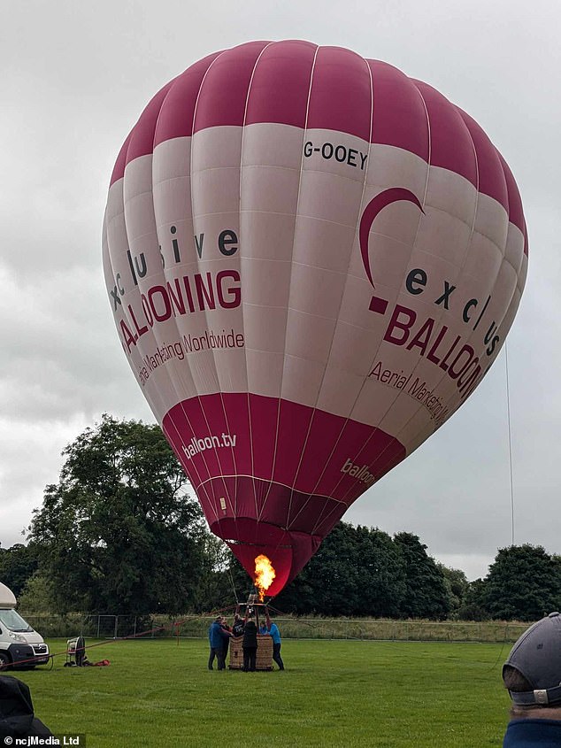 Last July, the inaugural Northumberland Balloon Festival (pictured) failed to take off with visitors calling it 'atrocious', 'comical' and a rip-off