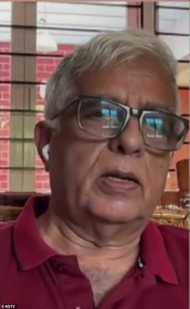 'It has to be done manually, it cannot be done automatically or due to a power failure,' Captain Mohan Ranganathan (pictured) told NDTV of the fuel levers