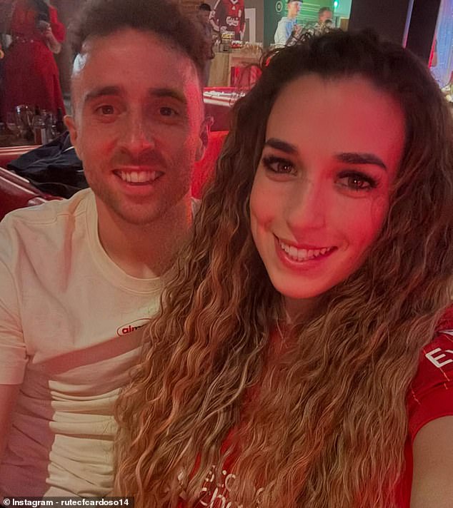 Diogo Jota met his wife, Rute, at school, and the duo grew up together and had a family