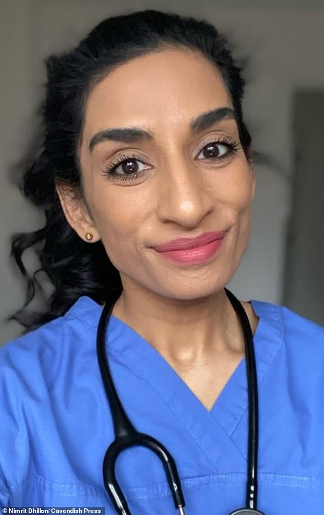 Dr Nimrit Dhillon (pictured) stole Botox products worth £1,600 from a cosmetic clinic before being reported to the police