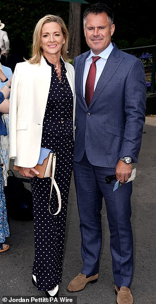 The couple enjoyed a rare date alongside Gabby and husband Kenny Logan as well as ...