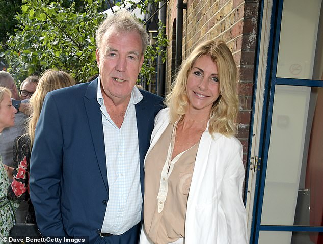 Jeremy Clarkson and Lisa Hogan ¿ who have been together for almost a decade ¿ in 2019