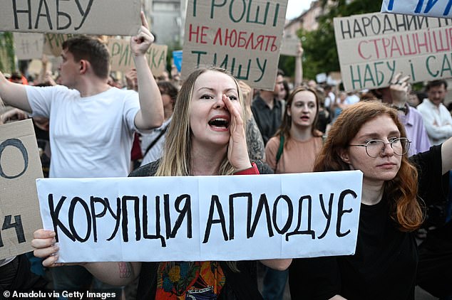 The move has triggered rare mass protests in Kyiv and a furious backlash from the European Union
