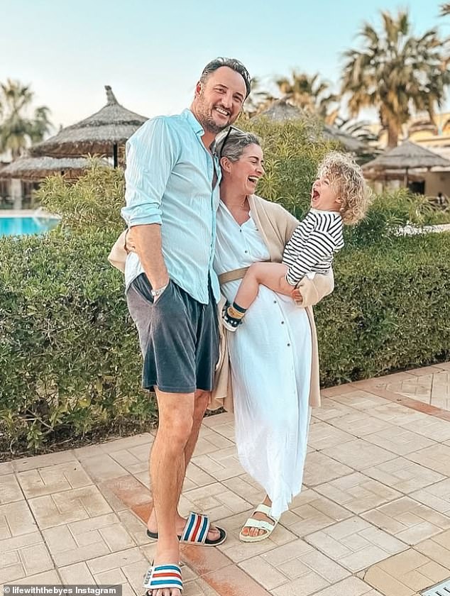 EastEnders star James Bye and his wife Victoria have revealed their son Rufus, two, was rushed to hospital 'screaming in pain' after eating a poisonous garden plant
