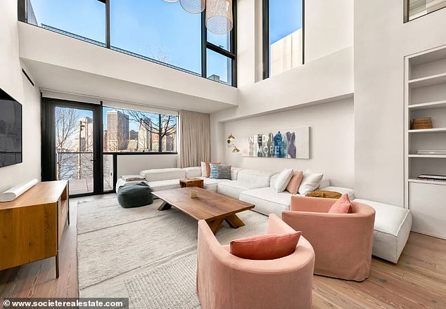 Ed was already renting another pad in the same complex for a whopping £25,000 per month before deciding to buy their new place outright (his previous rental pictured)