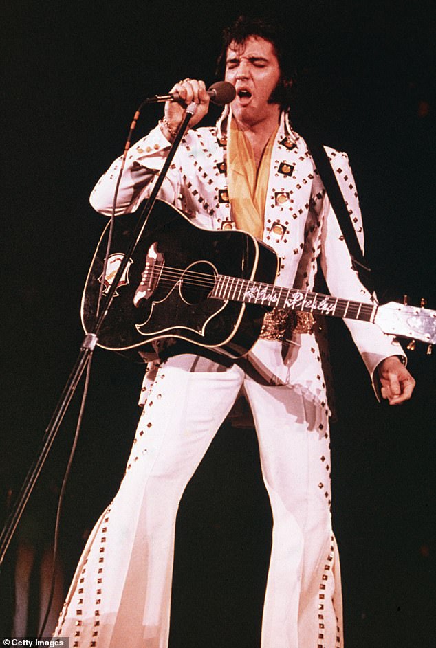 Elvis Evolution, created by Layered Reality, is currently selling tickets for its exhibition in central London for as much as £300 (file image)