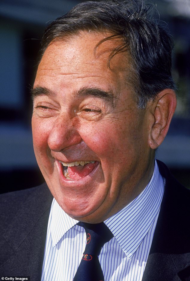 Pictured is Jeremy's late father, Sir Colin, who died in 2000 aged 67. He had been a legend of English cricket, becoming the first man to achieve 100 test matches
