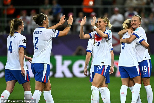 England have booked their spot in the quarter finals of the 2025 Women's Euros