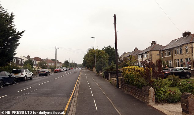 The postcode row has split the street literally down the middle