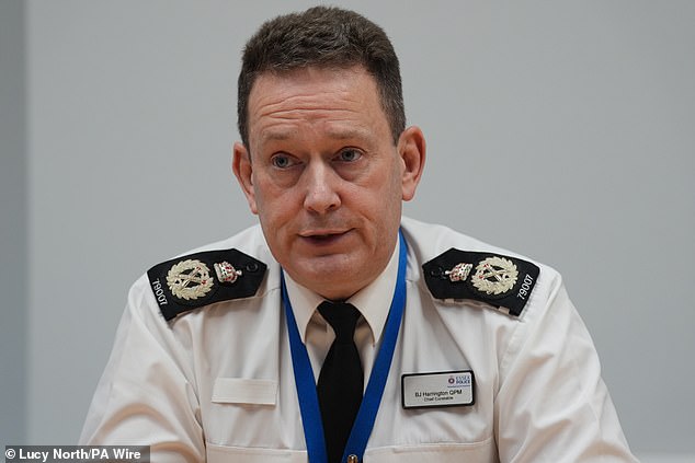 Ben-Julian Harrington (pictured) rejected calls from Reform UK leader Nigel Farage to step down