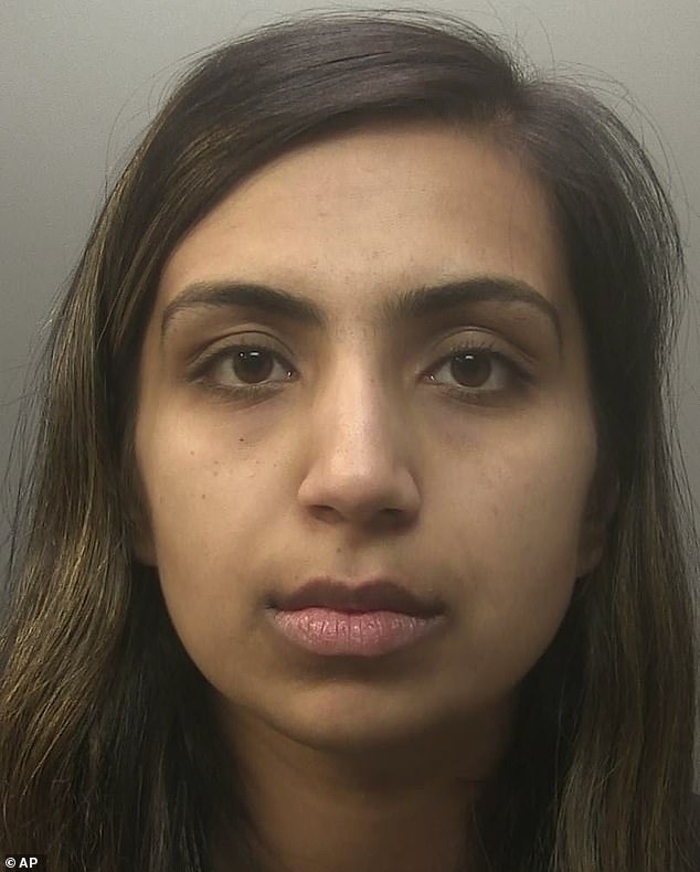Beinash Batool (pictured), 31, has been locked up for life with a minimum of 33 years for murdering her ten-year-old stepdaughter Sara Sharif