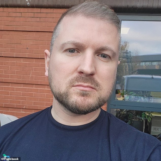 Sean McGhie (pictured), a Scottish removals firm worker, won the money as his manager decided to buy everyone an item from the burger van apart from him