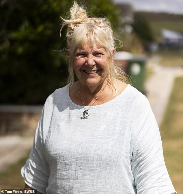 Lynn White, a retiree, 66, has lived in Avebury for 10 years. She said: 'Nobody takes any notice of the 30mph sign. It's very fast the vehicles that go by'