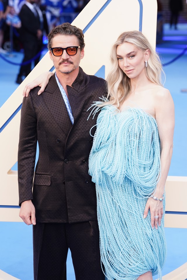 Pedro Pascal and Vanessa Kirby at the UK launch of The Fantastic Four: The First Steps.