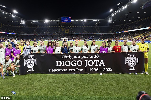 The football world came together to pay tribute to Diogo Jota after his tragic death on Thursday