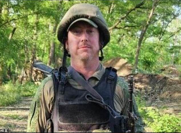 Initially promised a non-combat role in the Russian military - first as a welder, then a war correspondent - Mr Huffman now finds himself alarmingly close to the battlefield, according to his wife