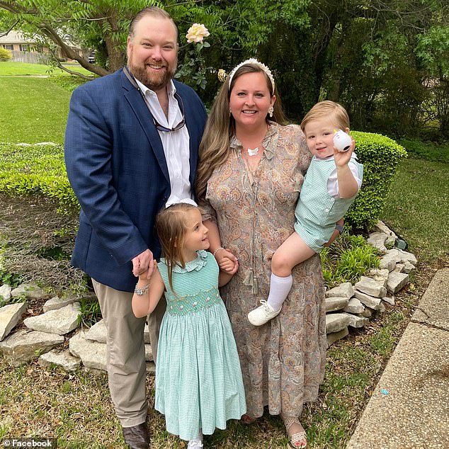 John Burgess, 39, was killed in the Texas floods. A witness said he 'was holding tight to his babies, and he just got swept away'